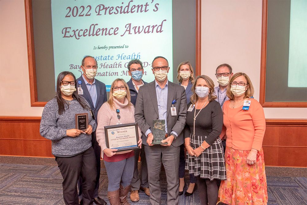 COVID-19 Vaccination Mission Team Won President’s Excellence Award